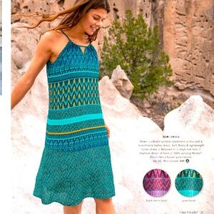 Prana Nari Green Laurel Dress S